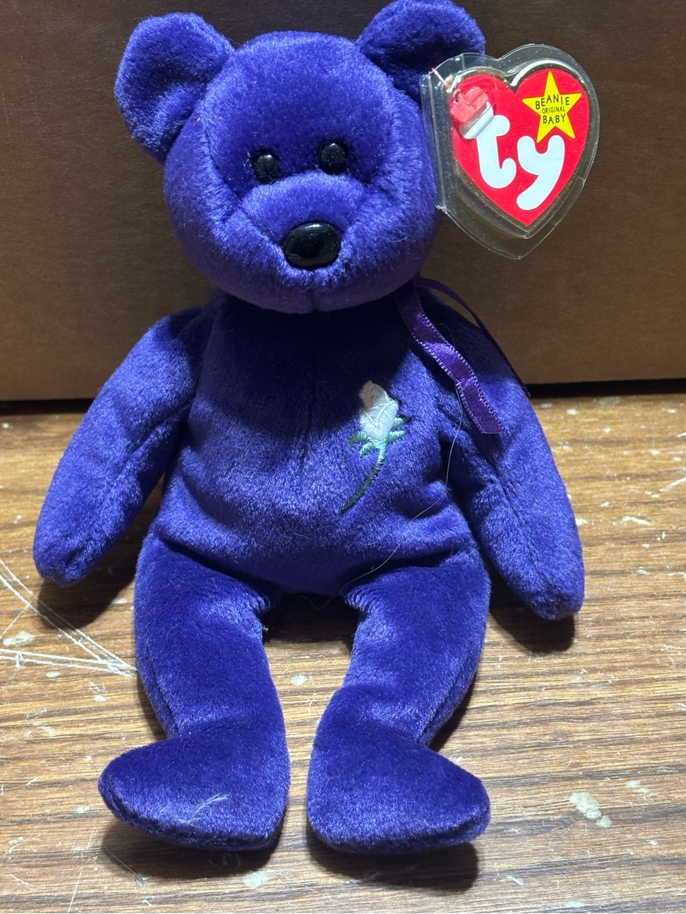Ty Beanie Baby Princess Diana memorial bear - Picture 1 of 6